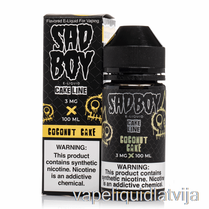 Kokosriekstu Kūka - Sadboy - 100ml 0mg Vape šķidrums